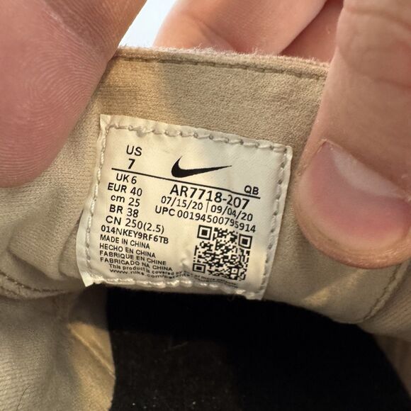 S Nike Zoom Stefan Janoski Canvas RM SB Grain Gum Size 7 Shoes Sneakers‎ - Picture 8 of 8